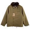 HOUSTON Brown 51131 ALPACA N-1 DECK Coat 42 khakiUsed