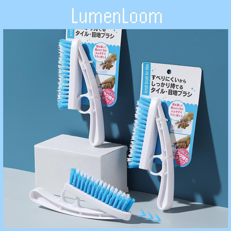 V Shape Grout Brush Plastic Scrubber For Bathroom Tile Cleaning Tool