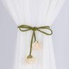 Beautifully Flowers Curtain Straps Decorative Carnation Curtain Tie Rope  Home Decorations