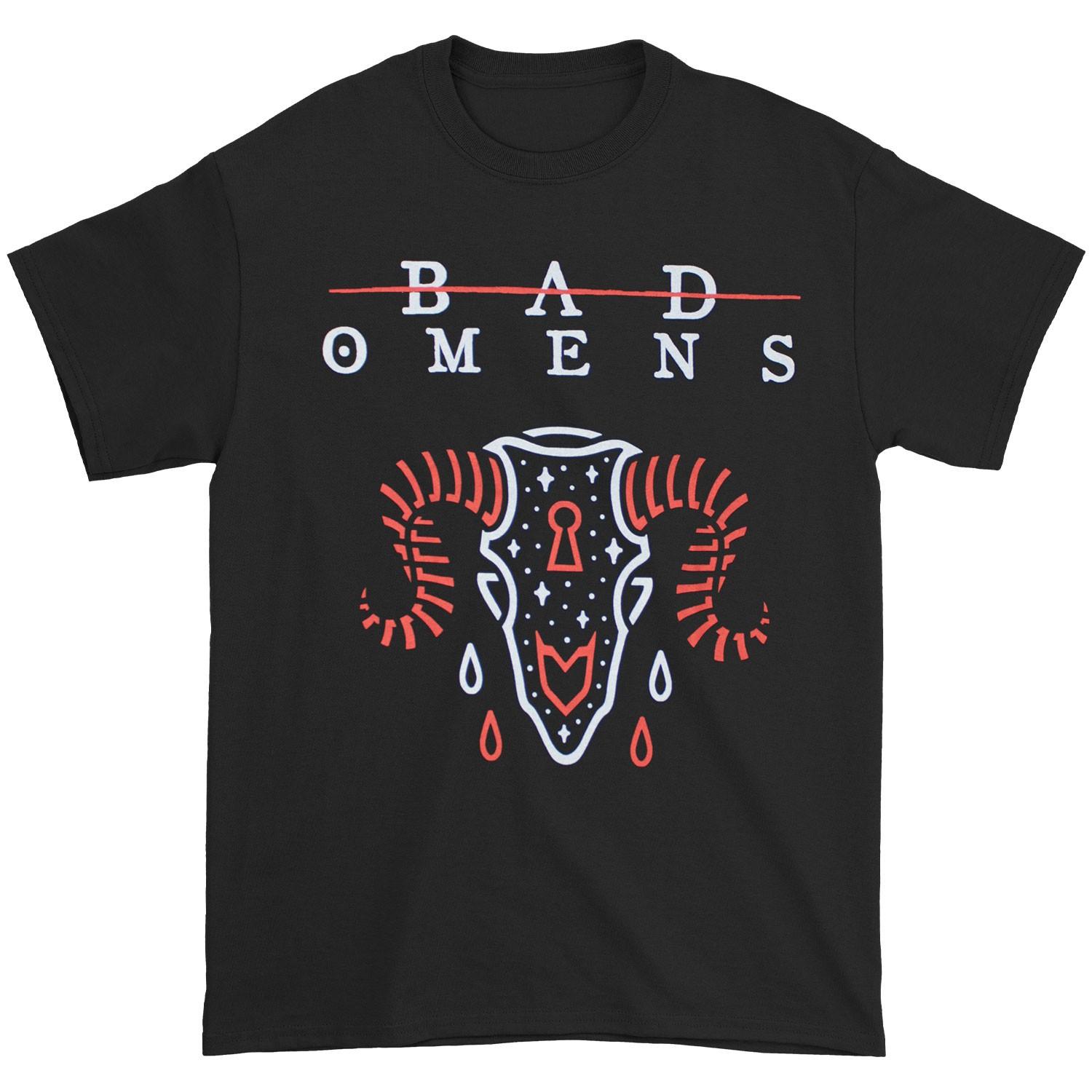 Men s Bad Omens Taurus T-Shirt Mens Womens Tees Top Black XL