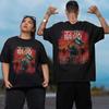 2026 Nueva Camiseta Unisex Suelta de Manga Corta con Estampado Gráfico del Concierto Papa Roach Rise of The Roach Tour