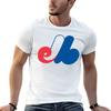 Montreal Baseball - Vintage Koszulka The Expos Koszulka z Krótkim Rękawem do Ćwiczeń