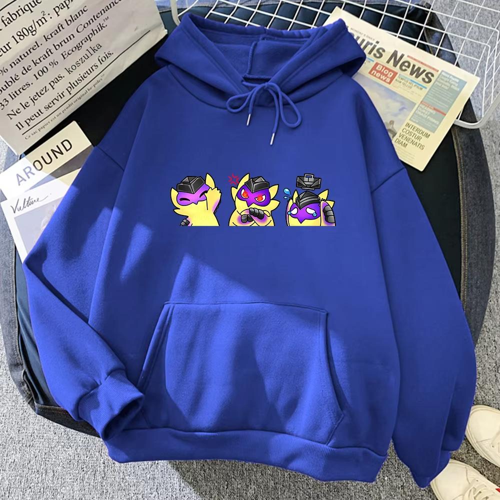 Game Valorant Wingman Gekko Pet Printed Hooded Men Women Casual Hoodies Plus Size Sweatshirt Classic Simple Male Streetwear