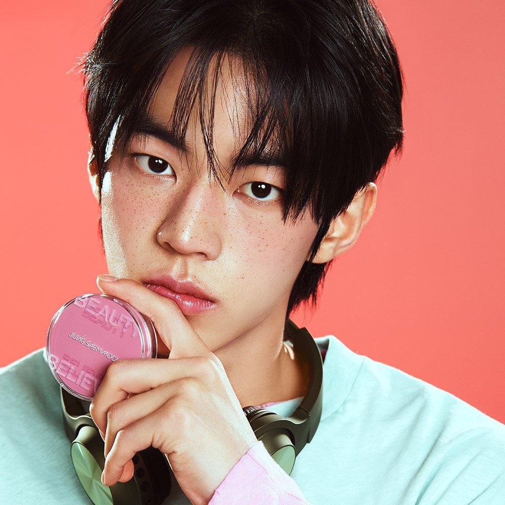 JUNG SAEM MOOL Blush Coussin Artiste 4g + Houppette Blush 1pc