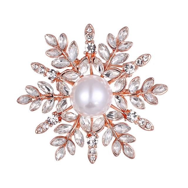 

Простая мода снежинка брошь аксессуары для одежды женская булавка аксессуары для одежды