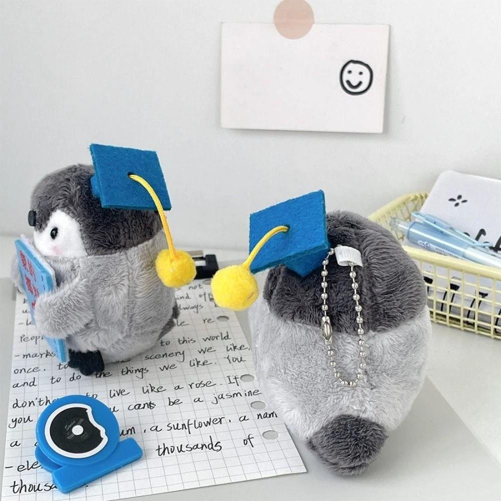Cute Cartoon Penguin Keychain Soft Plush Creative Pendant Plush Doll Soft Keychain  Gifts for Girls