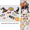 Halloween Party Photo Accessories With Paper Props For Venue Decoration And Fun Photos