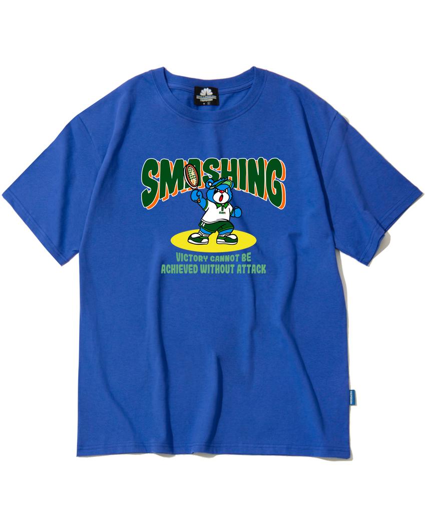 TRIPSHION Smashing Bear Graphic T-Shirt - 8 Colors (Type A)