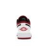 Air Jordan 1 Low GS White Gym Red Kids Sneakers Black 553560-118