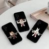 Cartoon Muscle Animals  Phone Case Black Silicone Soft For Samsung S25,S24,S21,S22,S23,S30,Ultra,S20,Plus,Fe,Lite