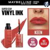 Lippenstift - MAYBELLINE - SuperStay Vinyl Ink - 125 Keen - Langanhaltend - Wasserfest