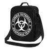 Zombie Outbreak Response Team Lunch Bag with Adjustable Shoulder Strap Reusable Thermal Bento Tote for Work Picnic Beach