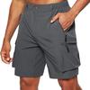 2024 Herren Übergröße Mehrfach-Taschen Reißverschluss Arbeitsshorts