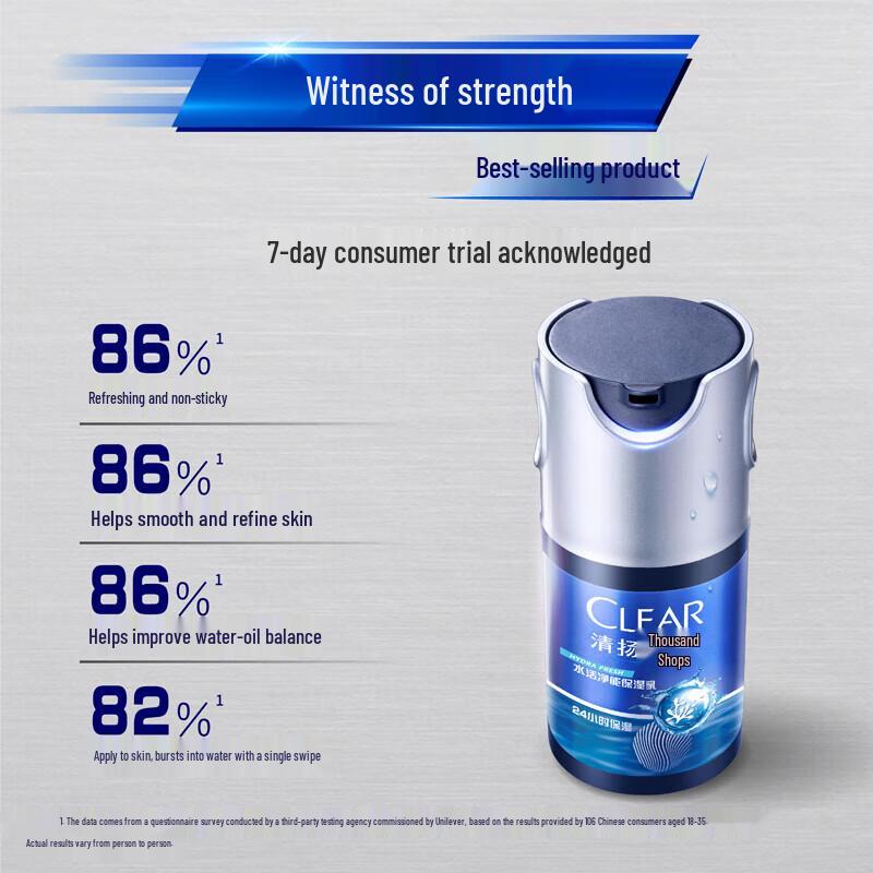 Clear Men Feuchtigkeitspflege-Set