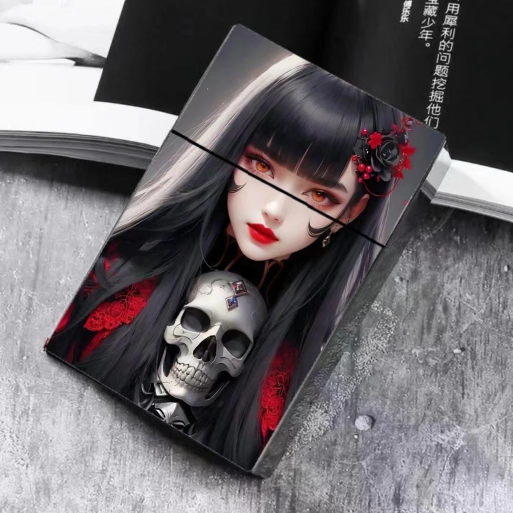 Scary Style For 8mm Plastic Cigarette Box 20Pcs Big capacity Ghost Skull Cigarette case Halloween Decoration Smoking Tools