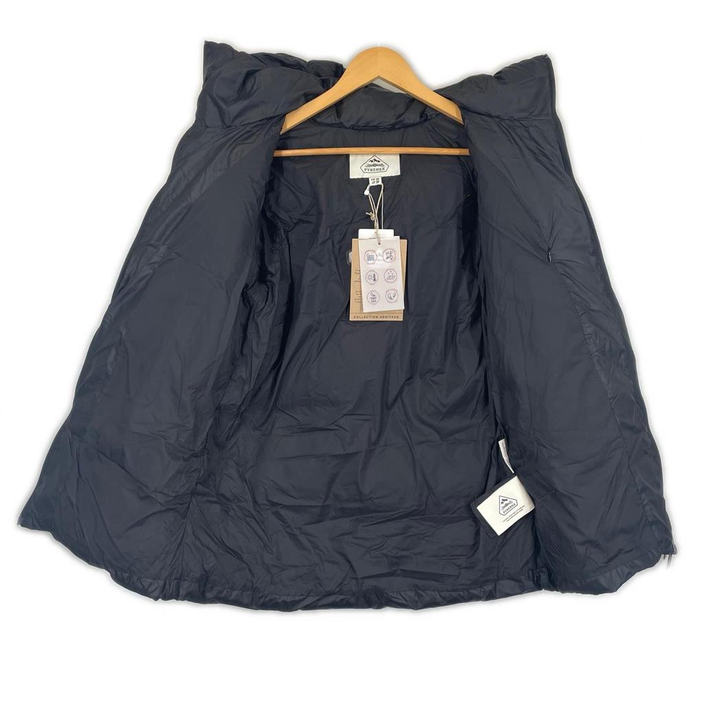 Pyrex EUL-79100-B Down jacket black mens 38 used