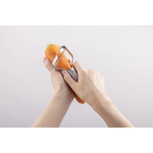 KAI CORPORATION Peeler Compact Sharp Edge Polar Blade Seki Magoroku All Stainless Steel Dishwasher Safe Made in Japan DH3356