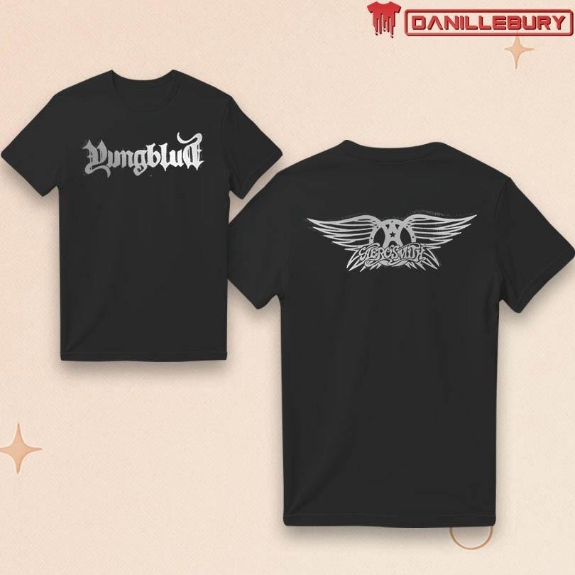 

Aerosmith & YUNGBLUD One More Time IDOLS Wings Tour 2025 Unisex Unisex T-Shirt XXXL