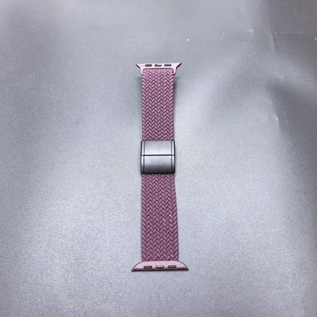 Apple Watch Nylon Woven Band, Magnetic & Square Buckles, Compatible with Series 11.