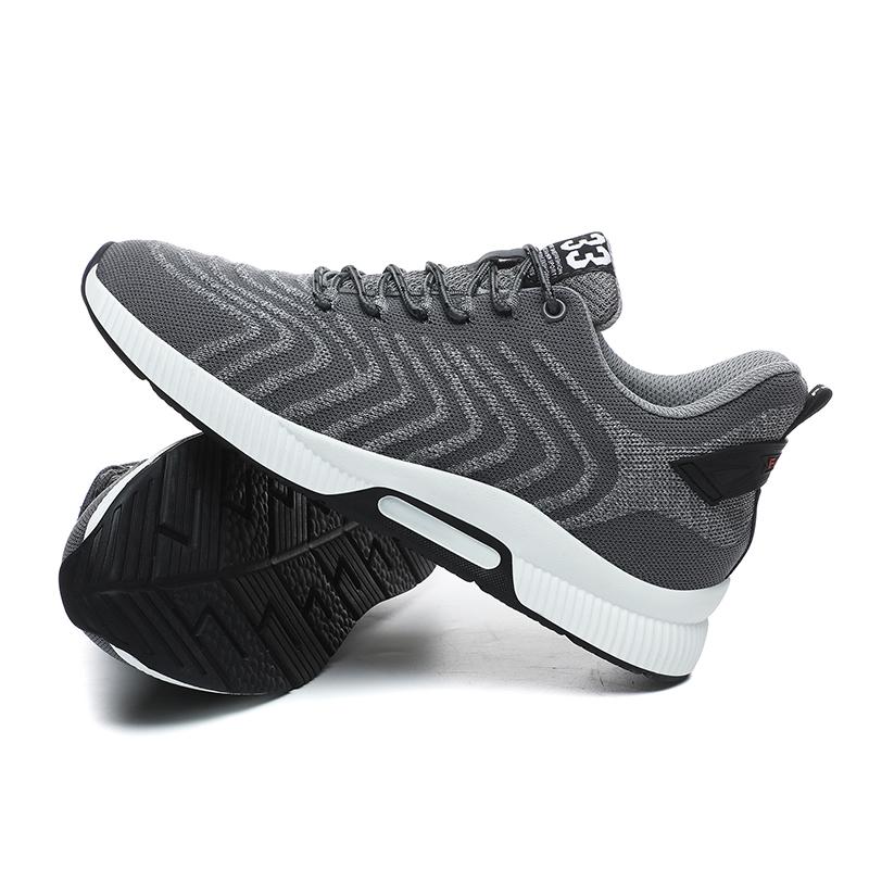 Sommer Herren Größenerhöhende Sportliche Freizeit Mesh Schuhe Unsichtbarer Absatz 6cm Erhöhung Bequeme Atmungsaktive Elevator Sneaker