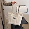 Tote bag nylon cloth women's bag new shoulder bag fashionable retro handbag large capacity bag