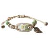 Broken Bridge Ceramic Floral Handmade Bracelet - Women's Fashion Jewelry