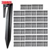 100pcs Ground Spikes Fixing Pins for Boundary Wire Installation Boundary Nail Lawn Stake Kit Robotic Lawn Mower Accessories