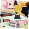 SUPVOX Set of 6 Mini Trophy Cups for Kids Plastic