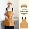 Waterproof Canvas Apron with Custom Logo - Art Studio & Barista Workwear Vest Style