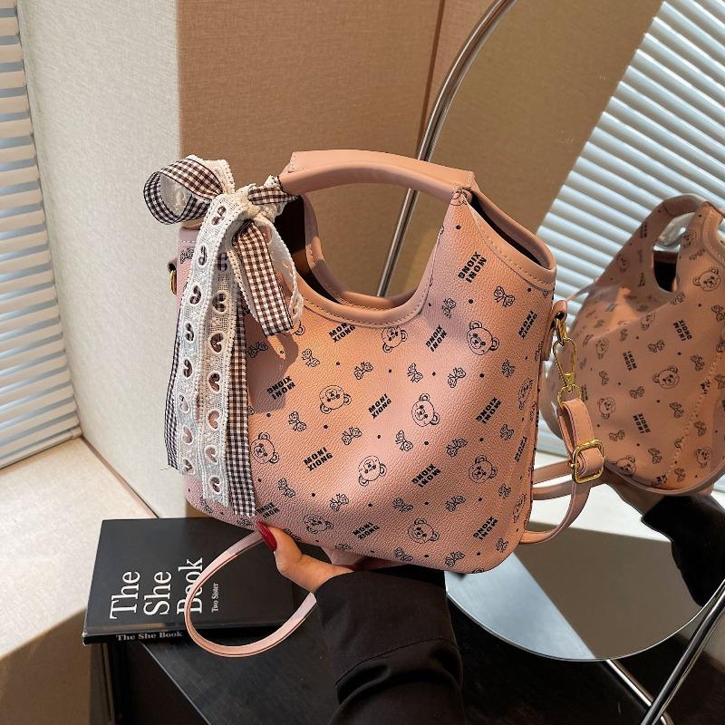 Popular bags for women, new fashiable French printed armpit tote bag, minimalist handbag, diagal cross bag