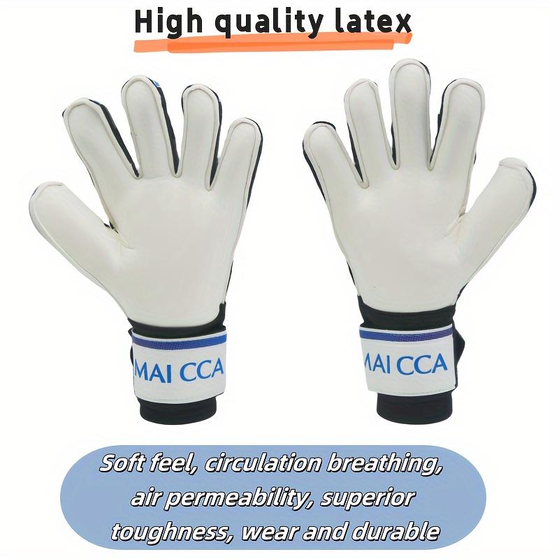 Football Goalkeeper Gloves Latex Breathable Anti Slip Gloves Adult Goalkeeper Gloves