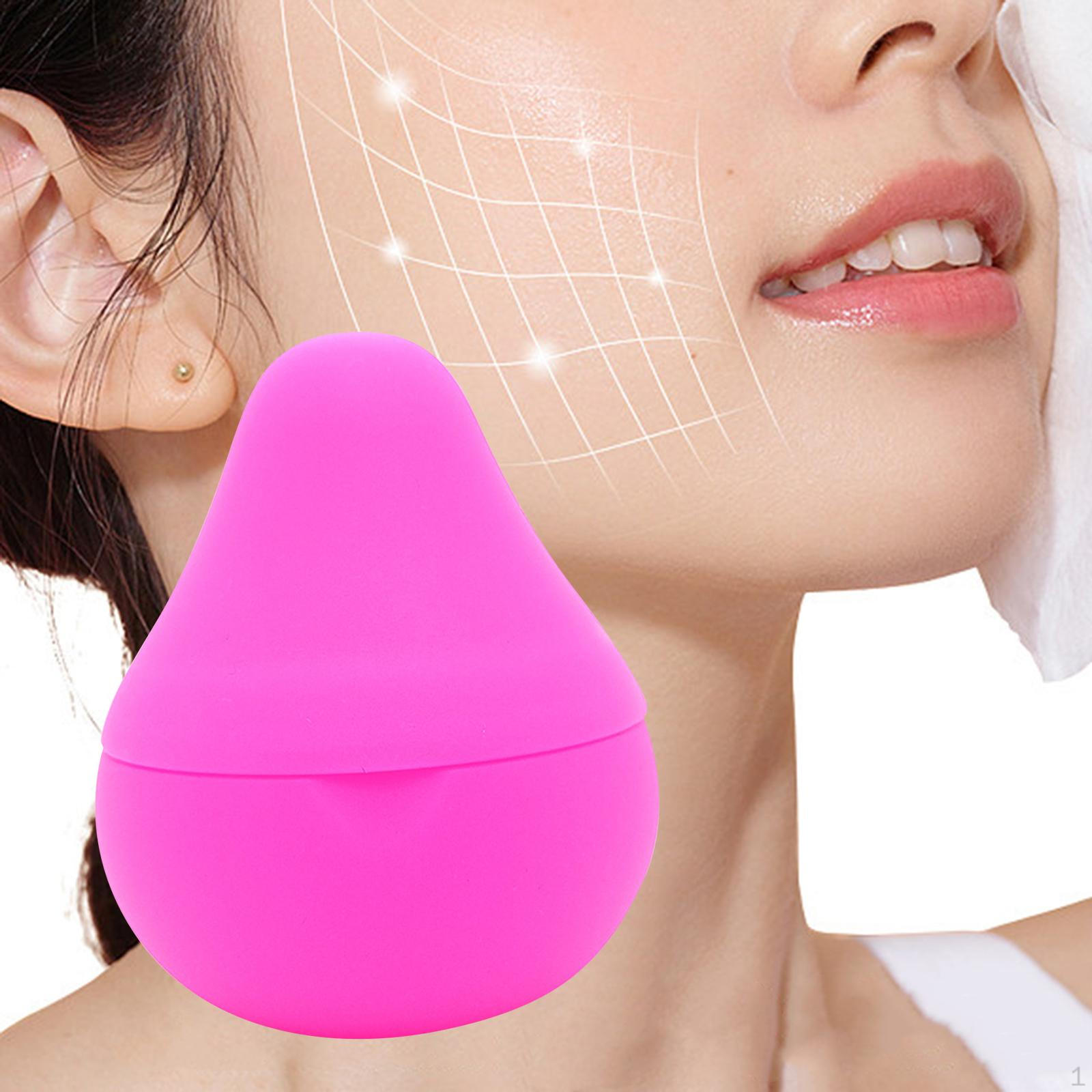 

Многоразовые формы для стаканчиков со льдом для лица, мешочки для глаз, уход за кожей, осветляющие зеленую кожу Rose Red