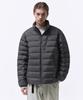 [City Leisure] High-Neck Light Down Jacket [Grey]
