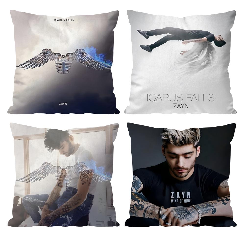 Singer Z-zayn malik Cushion Cover Pattern Printed Pillowcase for Living Room Sofa Cushion Cover & Bedroom Decor