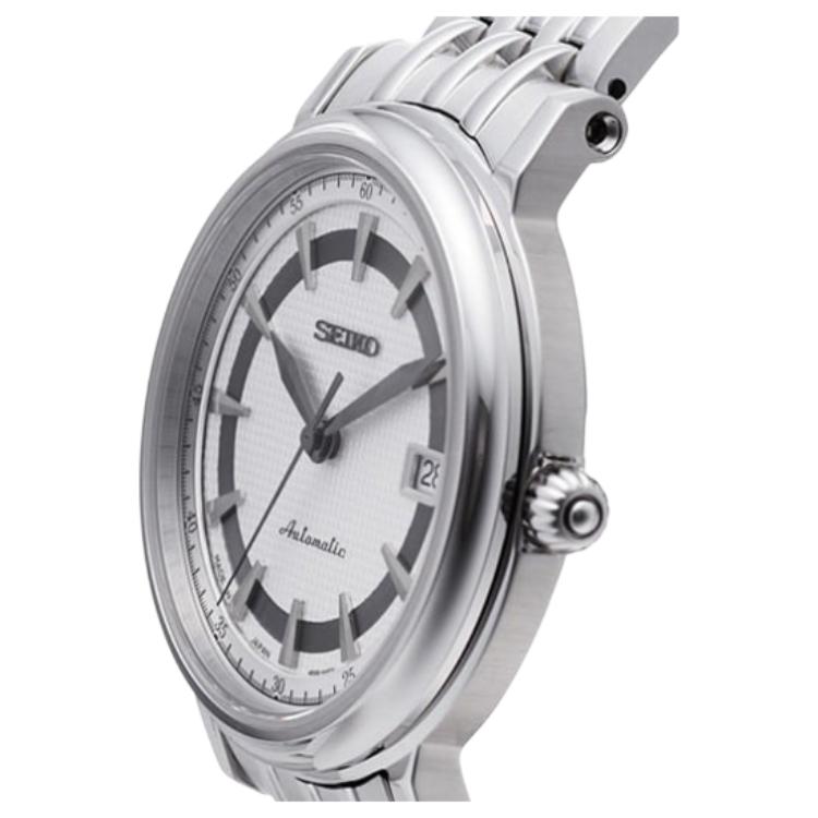 SEIKO Presage 100m Water Resistant Automatic Mechanical Movement Stainless Steel Strap Watch 42mm SRP111J1