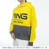 Sweatshirt Hoodie Heat Golf Yellow L [Pin Apparel] Women's (Brand Logo, Storage, Warmth) / / 622-3262800 061_Light
