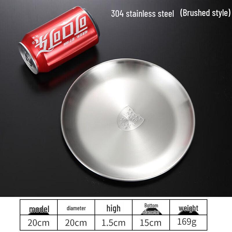 Korean Style Round Melamine Serving Plate