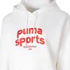 PUMA Sports Life Collection Sweatshirts Women's White Hooded Moderate Other (Unisex) Sweatshirts 625306 65