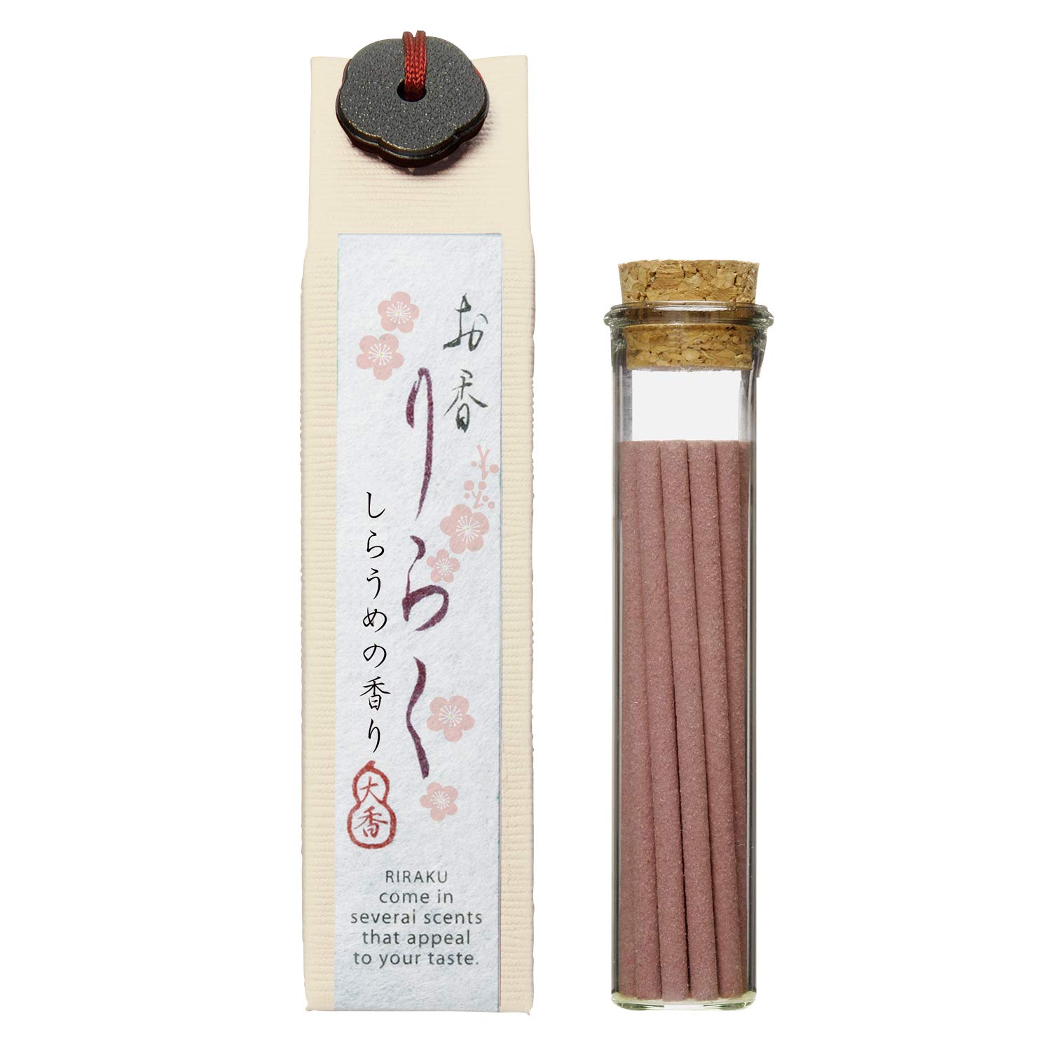 

Large incense Riraku Shiraume (winter) розовый