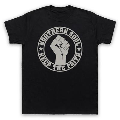 Northern Soul Keep The Faith Musik 70er Tanzwelle Herren und Damen T-Shirt