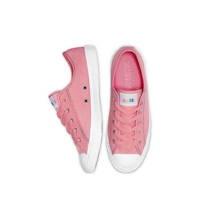 Converse Chuck Taylor All Star Dainty Rainbow Low Top Pink/White Women's 564980C