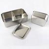 Stainless Steel Food Sample Box with Lid