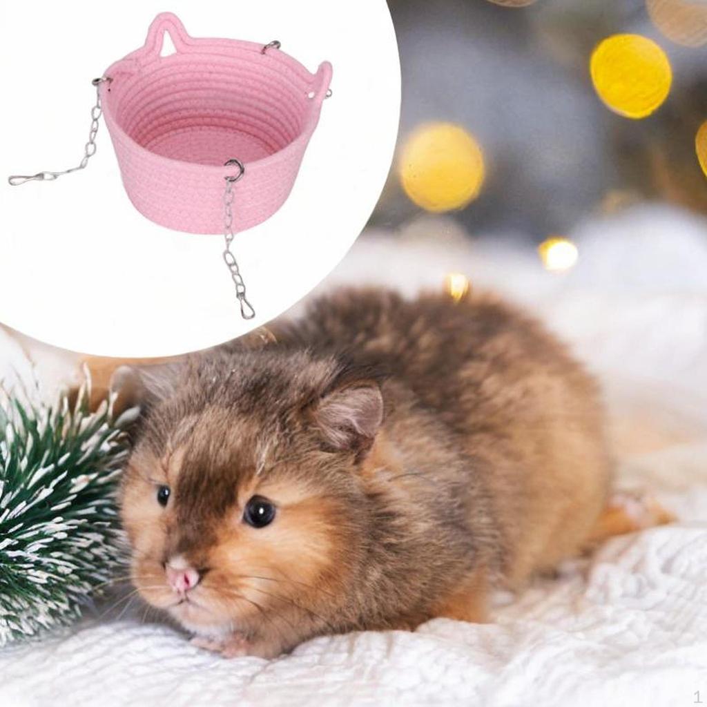 Small Animal Hammock Cage Accessory Rest Sleep Pet House Rat Sleeping Nest for Animals