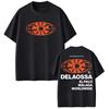 Rapper Delaossa Veneno Album Tour T Shirt for Men Women Hiphop Streetwear 2026 Springsummer Tops Pure Cotton TShirt