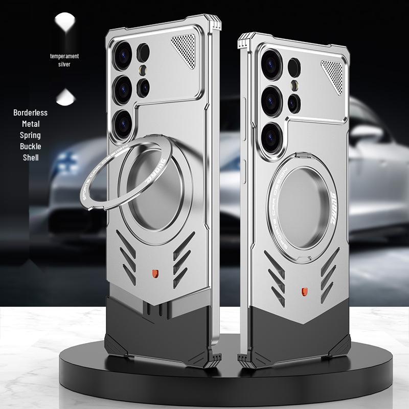 

Samsung S26 Ultra Lamborghini Design Metal Case with Rotating Bracket Samsung S26 Ultra
