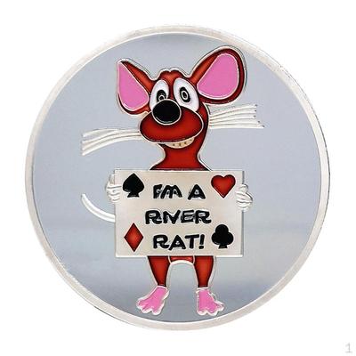 Legierungs-Andenken-Casino-Pokerkarten-Münze