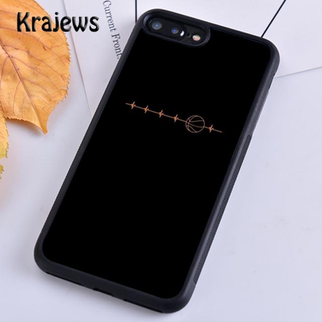 Krajews Sport Dragoste Textură Baschet Carcasă Telefon Moale Pentru iPhone 14 5 6s 7 8 plus X XR XS 11 12 13 pro max Samsung S21 S22 ultra