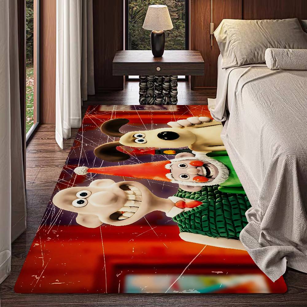 Cartoon W-Wallace and G-Gromits Room Mats Retro Multiple Choice Living Room Kitchen Rug Non-Slip Welcome Rug