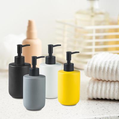 Pump Soap Dispenser Reusable Containers Bottle Empty Pump Bottle for Toilet Bathroom