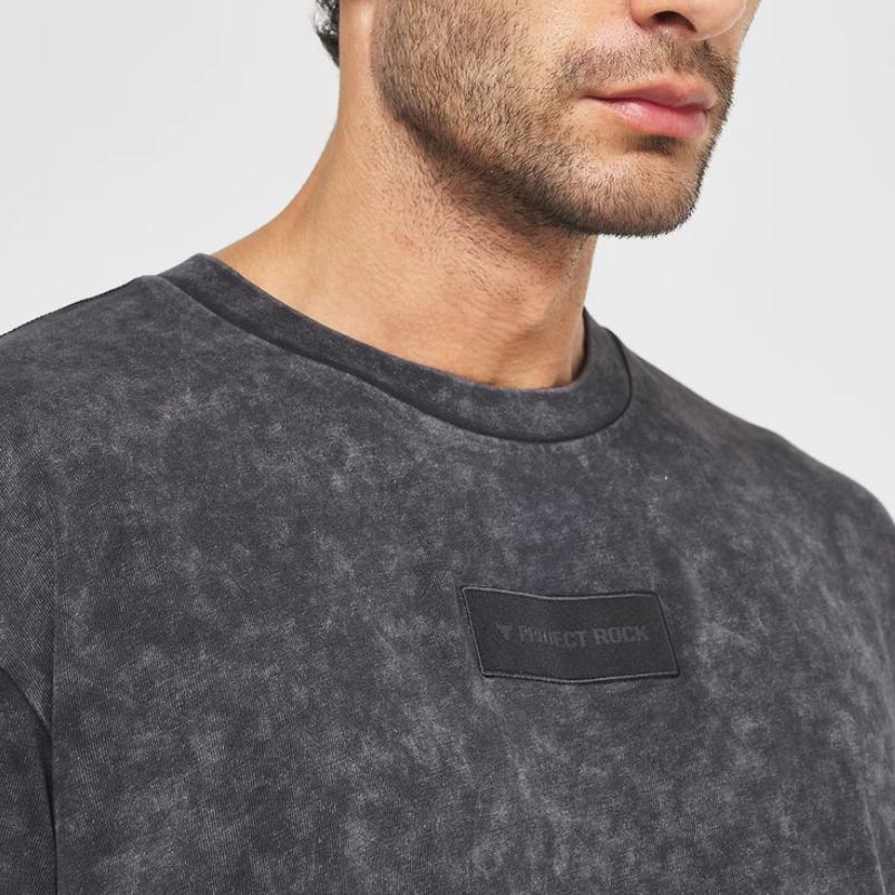 Under Armour Project Rock Fashion Crew Neck Comfortable Short Sleeve T-Shirt Men Tops 6006763-001